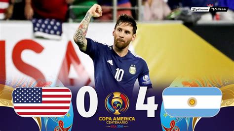 argentina vs usa copa america 2016